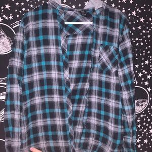 Hooded flannel